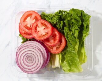 Freshdirect Garden Fresh Burger Builder